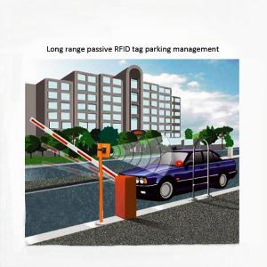 Leitores RFID com base veículo acesso controle longo alcance sistema estacionamento