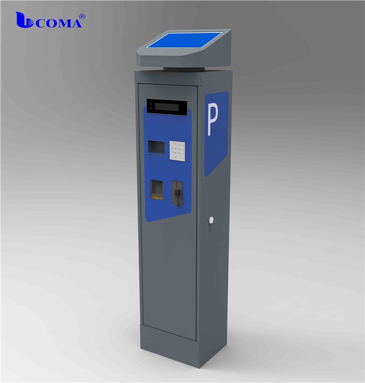 Medidor de energia solar inteligente Sistema de pagamento de vagas de estacionamento automáticas