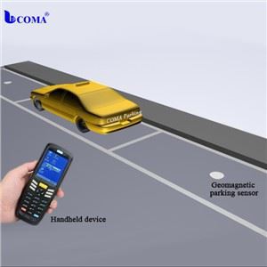 Detecção de veículo sem fio IoT Lora Sensor de Estacionamento Sistema Inteligente de Estacionamento