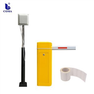 Software de sistema de estacionamento RFID UHF sistema de estacionamento inteligente com portão de barreira